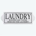 Youngs Metal Enamel Laundry Blessing Wall Sign 21578